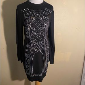 Bejeweled midi dress